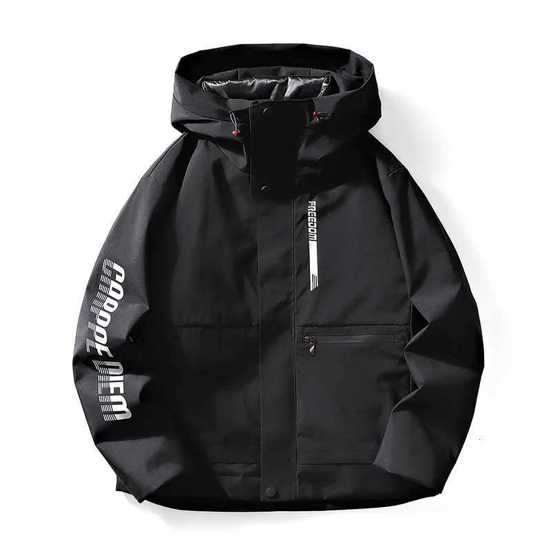 Gorasion New Mens Spring Autumn Hooded Jackets Outdoor Sports Coats Windproof Down Jackets Versatile High Quality Mens Wear X250725