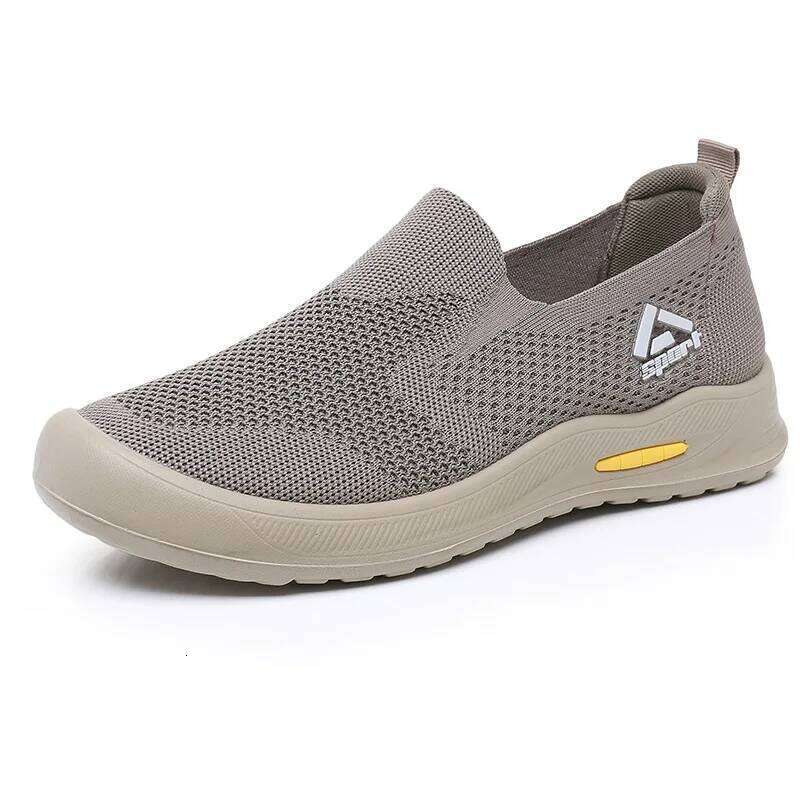 Bebealy Women's Sneaker Flat Casual Nonslip Outdoor Soft Home Shoes Comfortable Slip-on Men Shoe