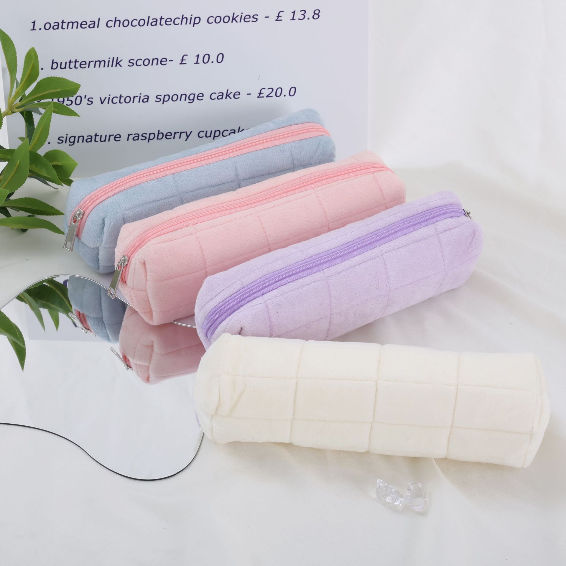 AX132-AAAA Carrying toiletry bag, lightweight, wide-opening, fluffy cosmetic bag, travel essential partition storage travel handbag