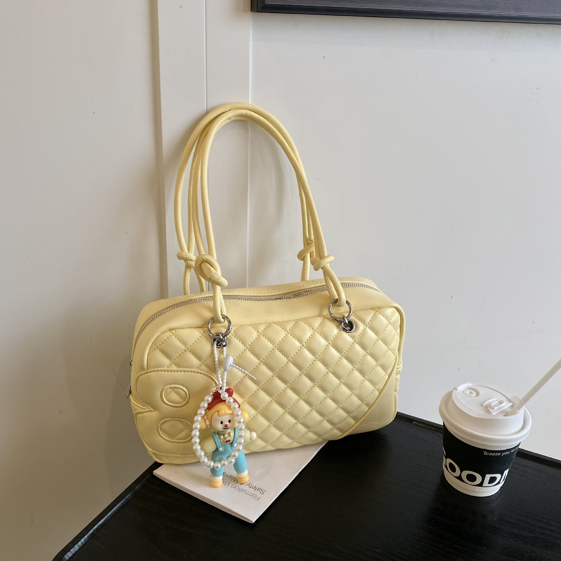 Luxury Brand Designer Bag High-End Luxury Tote Bag Underarm Bag 2025 New Quilted Large Capacity Trendy Shoulder Bag Handbag Women's Bag