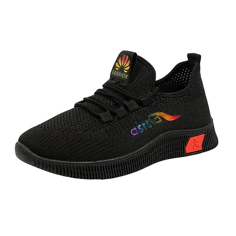2023 Spring New Women's Sneakers Mesh Versatile Comfortable Soft Sole Lightweight Casual Running Travel Shoes for Women ddmythur