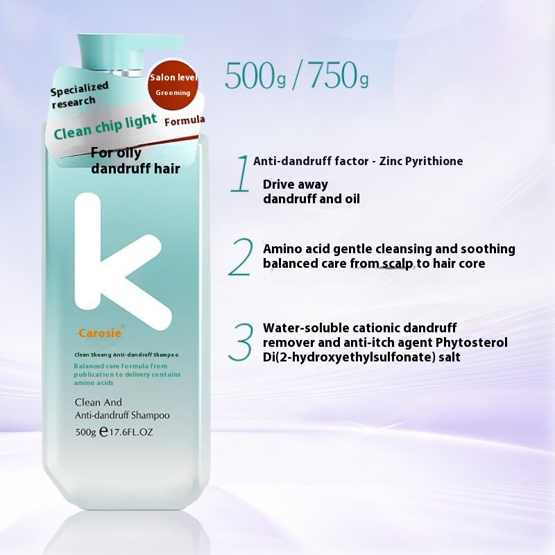 Clarifying Anti-Dandruff Shampoo Smooth, Silky, Refreshing, Moisturizing Shampoo & Conditioner Shampoo