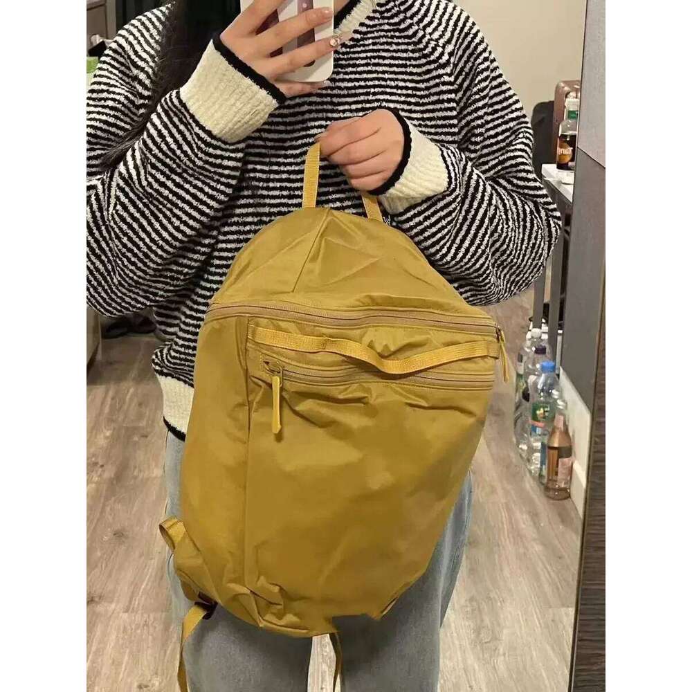 15L Spring/Summer Outdoor Unisex Lightweight Foldable Waterproof Sports Leisure Backpack Commuting Day Trips Casual Nylon