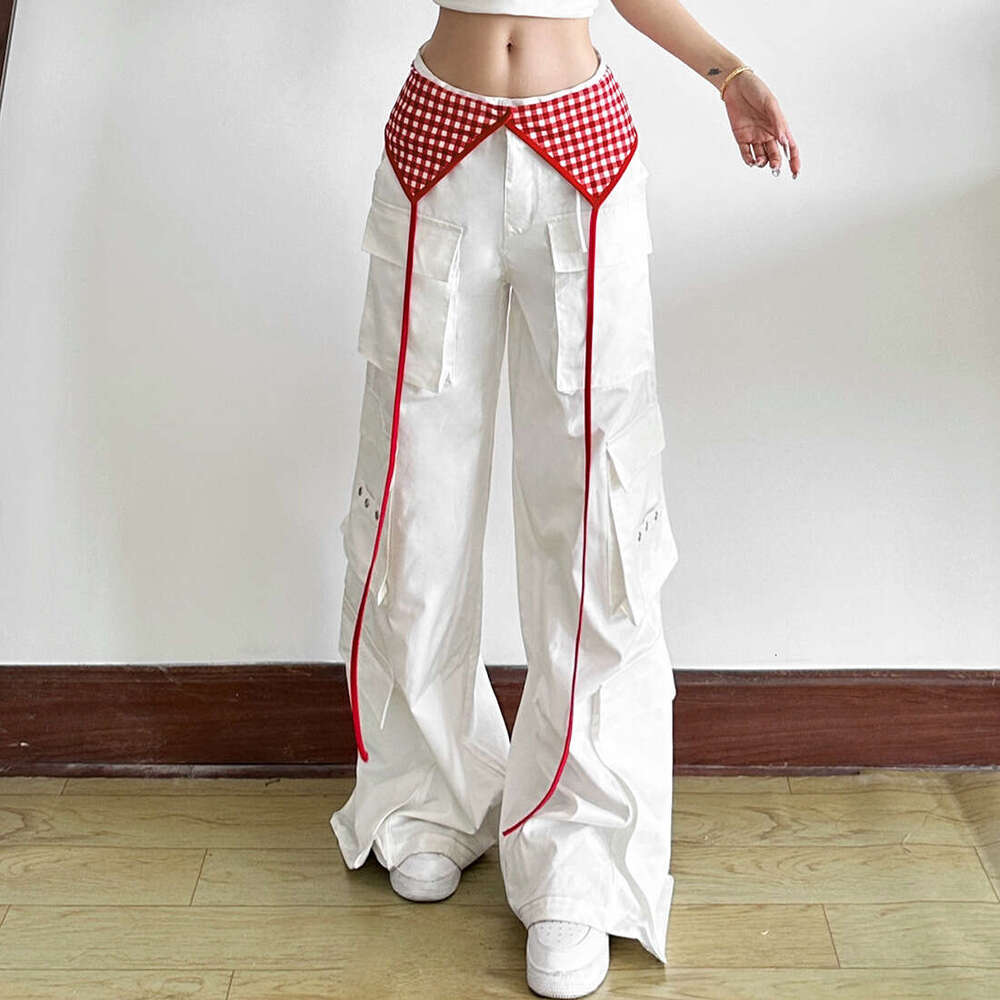 2025 Summer New Plaid Layered Design Casual Fashion Versatile Trendy Waist Belt for Women 478