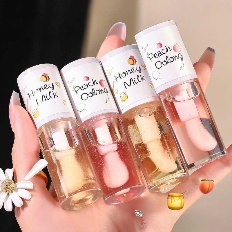 Make Up Korean Beauty Cosmetics Lip Ink Gloss Labial Lips Moisturizer Jelly Lipstick Bright Oil Moisturizing Balm Big Lip BrushXJ250724