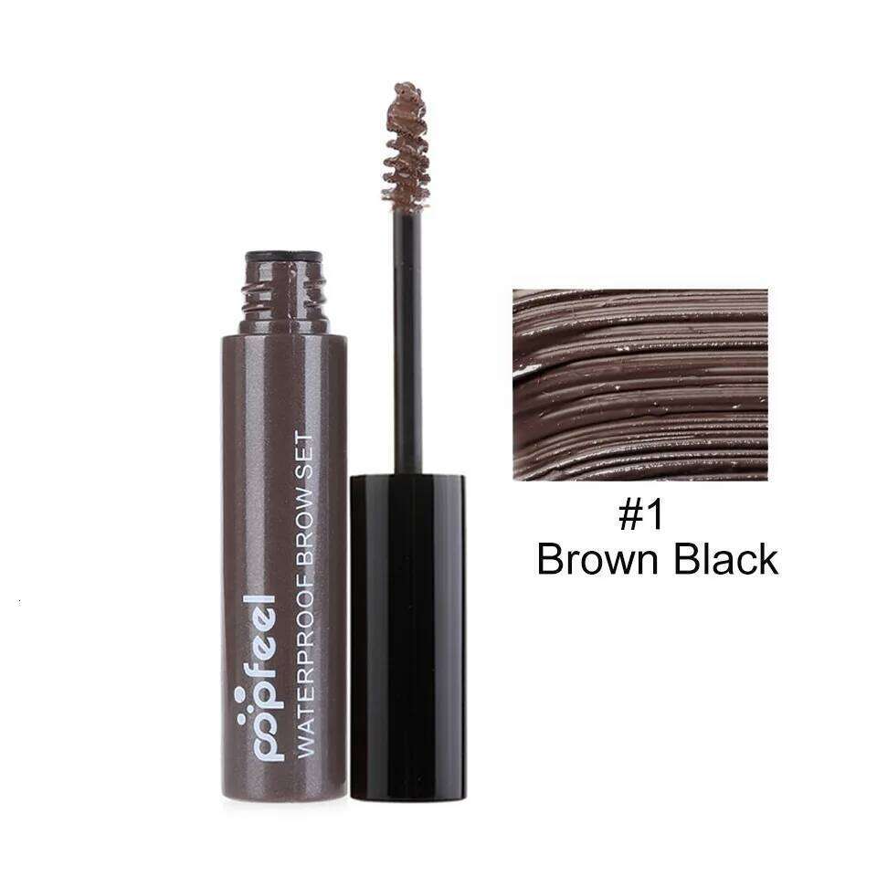 Enhancers Waterproof Makeup Gel Coffee Black Brown Paint Tint Mascara Eye Brow Tattoo Dye Eyebrow Cosmetic X250725