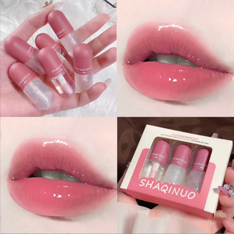 Water Gloss Capsule Lip Honey Moisturizing Mirror Colorless Clear Glass Lip Jelly Protection Lip Oil Valentines Day GiftsXJ250724