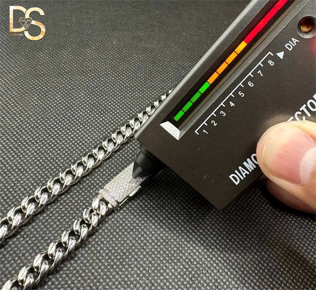 Wholesale Hip Hop Fashion 14k Gold Plated Miami Cuban Chain 6mm-18mm Bracelet and Necklace With Moissanite Clasp