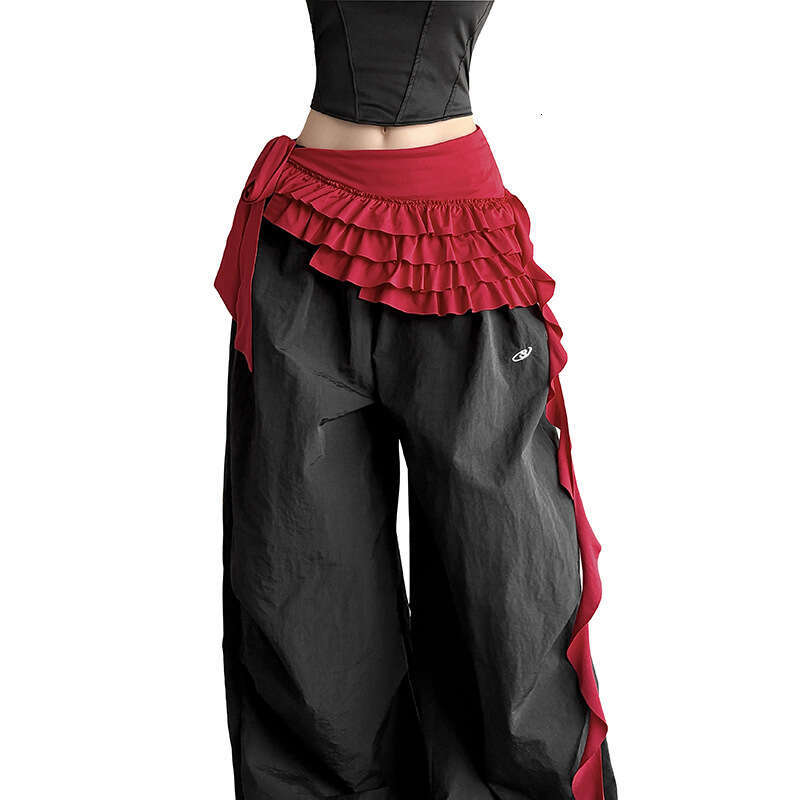 2025 Summer New Fashion Trend Casual Slim Fit Versatile Irregular Ribbon Waist Decoration for Women 538
