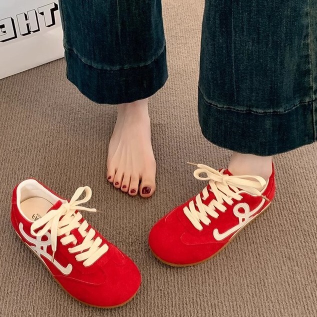 Breathable German Training for Women 2025 New Mesh Thin Super Popular Agan Versatile Casual Sneakers Sports Shoes ddmythur