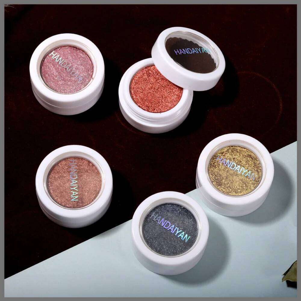 Monochrome Glitter Eyeshadow 12 Colors Natural Potatoes Texture Pearlescent Long Lasting Dia Shiny Eye Makeup Cosmetics X250723 X2507