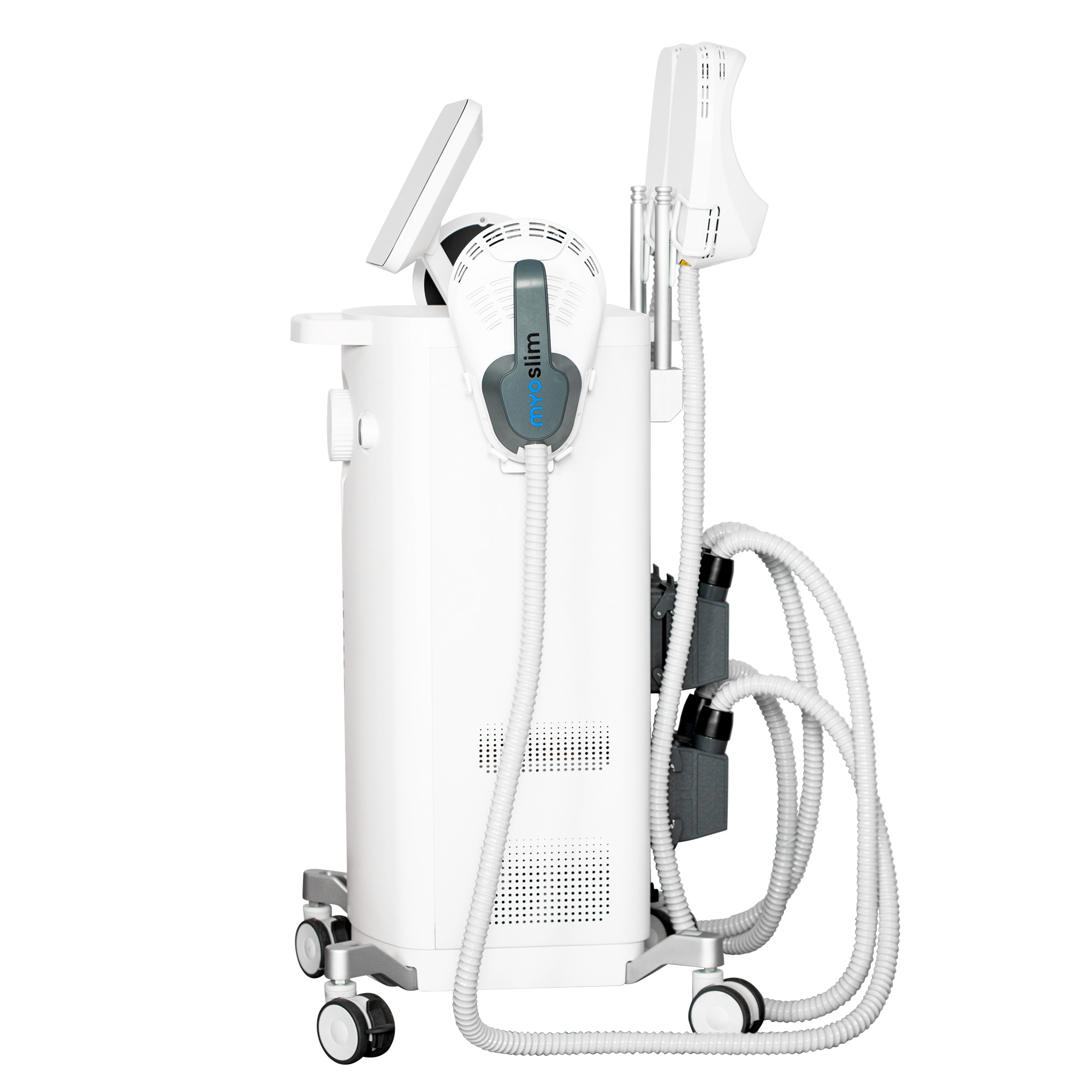 Myoslim Electrical Muscle Stimulation Beauty Machine RF 6500W Power for Fat Burning and Shaping at Spa Level