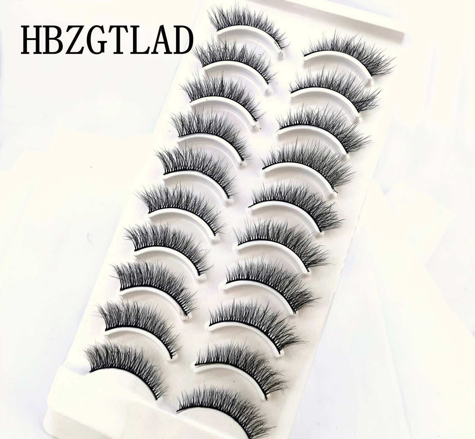 41 Styles 10 pairs natural long 3D mink false eyelashes lashes makeup kit Mink Lashes eye short 250714