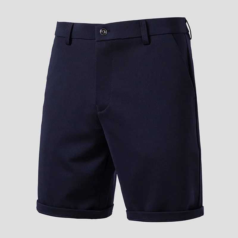 Dress Shorts Men Quick Dry Casual Bermuda Shorts Summer Ice Silk Cooling Business Zipper Fly Formal Shorts Men Workwear Office W250724