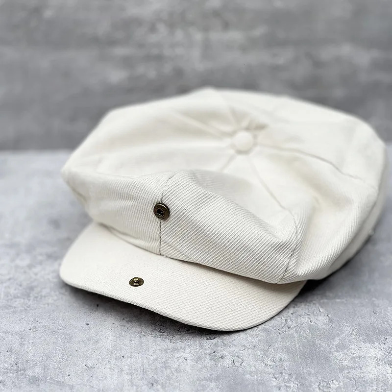 Cotton Big Size Summer sboy Cap Men Twill 8 Panel Hat Baker Caps Retro Gatsby Hats Casual Cap Apple Beret for Male 250723