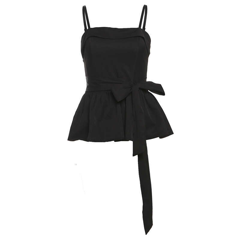 2025 Summer New Off-Shoulder Sleeveless Backless Top High-Waisted Slimming Skirt Set Women's Fashion def