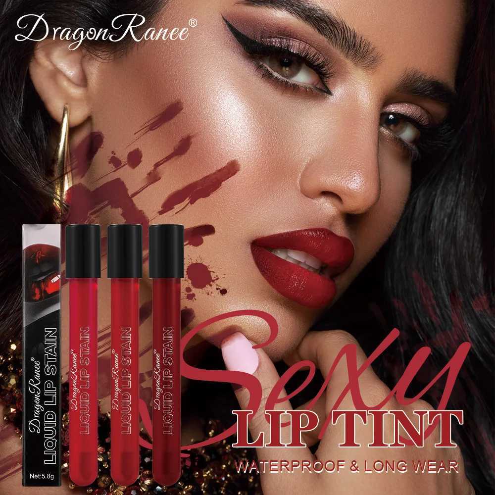 Mirror Lip Gloss Long Lasting Not Fade Lip Tint Water Gloss Glass Lipstick Blood Plasma Lips Makeup Halloween Lip Stain CosmeticXJ250724