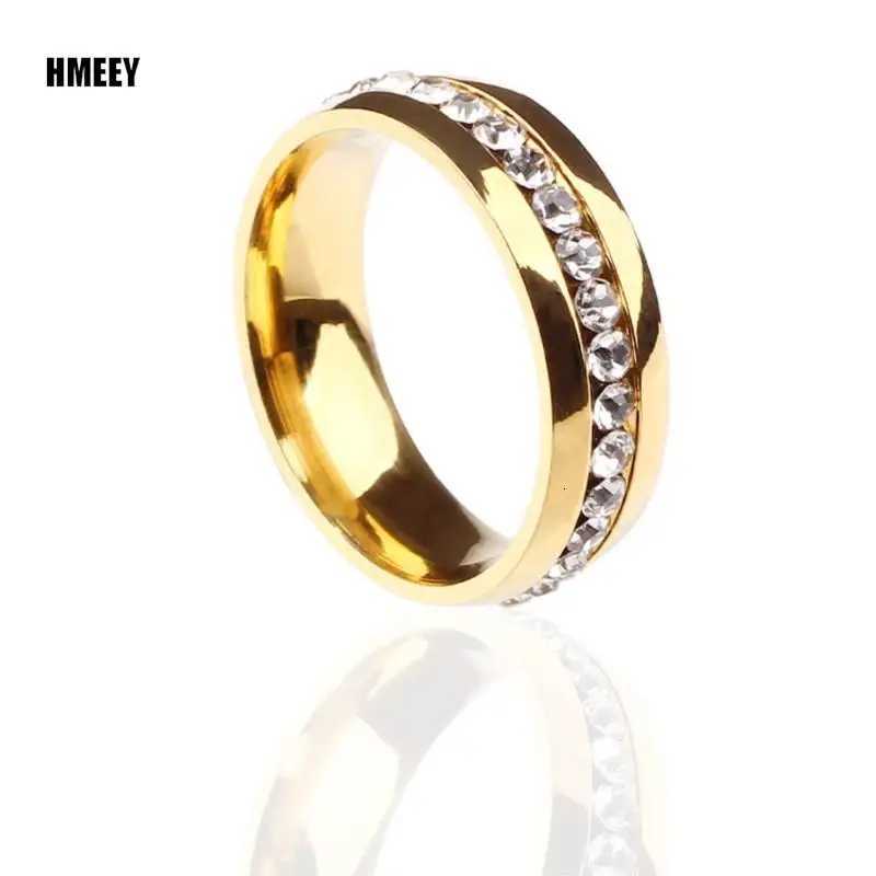HMEEY new minimalist ultra-thin ring suitable for womens weddings bright cubic zirconia high-quality variable female finger ring jewelry W250417