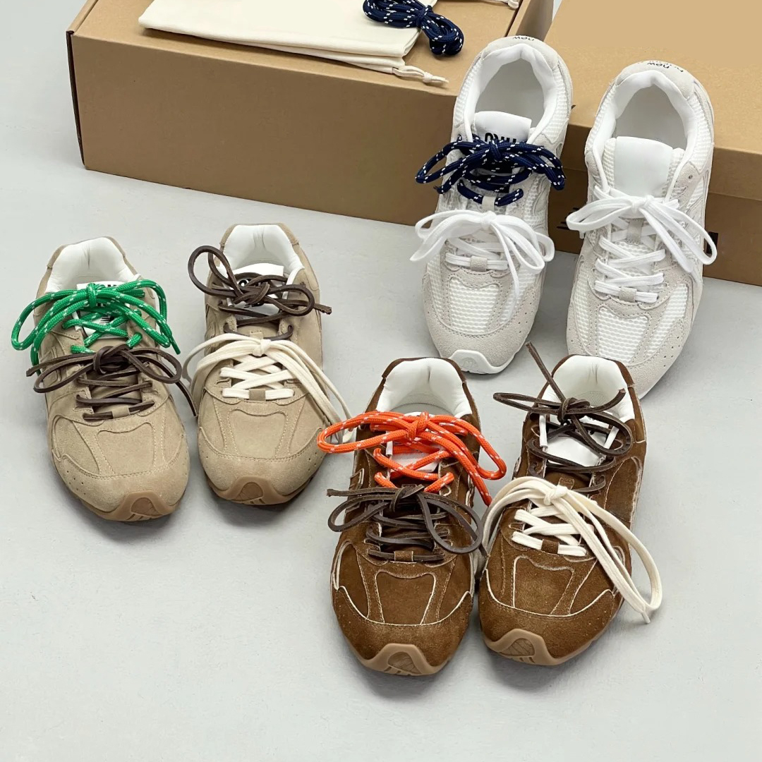 Designer sneakers Canvas Casual shoes leather sneakers Low Heel flats Knot Loafers Luxury Women Running irregularity Matte Canvas Running Casual shoes