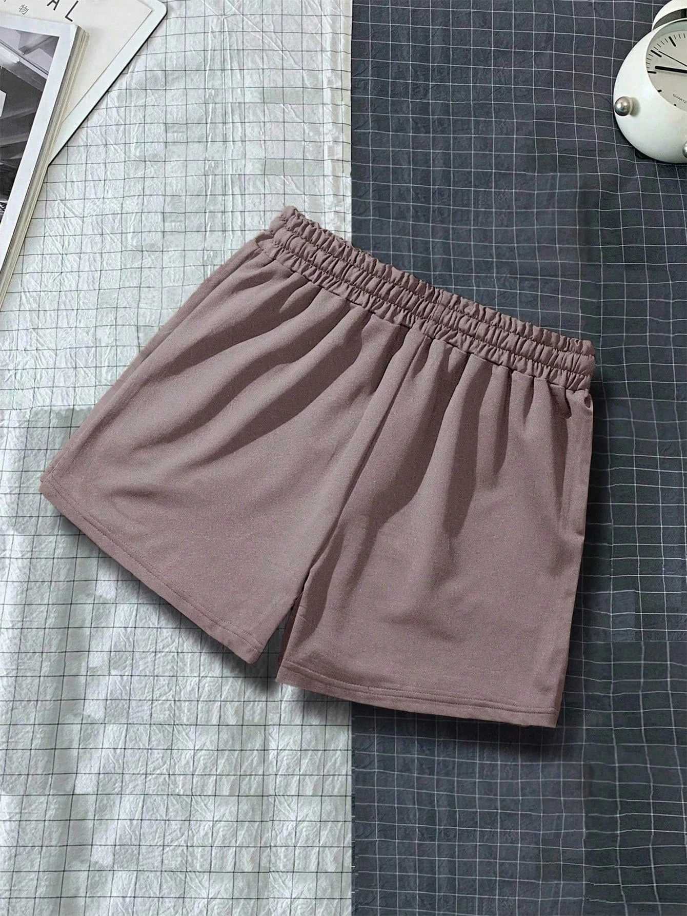 Mens Beach Shorts Loose Quick Drying Drawstring Shorts Beach Vacation Style Swimming Shorts Outdoor Sports And Fitness Shorts W250724