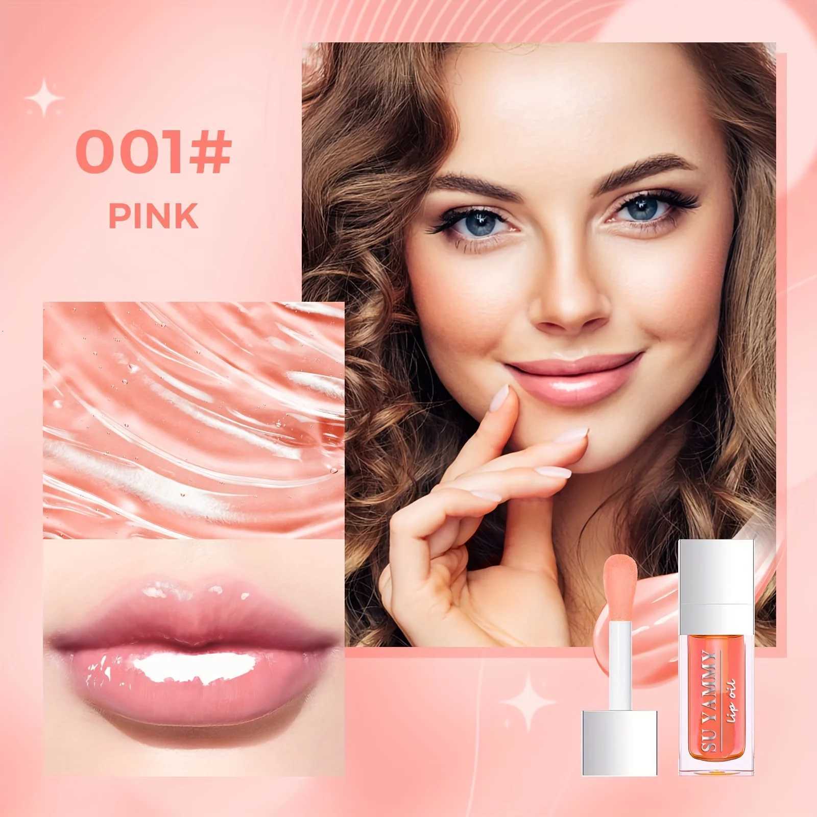 Hydrating Lip Glow Oil Moisturizing Transparent Plumping Lip Gloss Tinted for Lip Care and Dry LipIdeal Gift For Mothers DayXJ250724