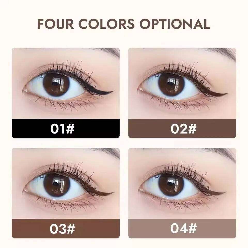 Slim is waterproof, sweat-proof, long-lasting and non-sdged. Newbie brown eyeliner liquid pen X250725 X250725