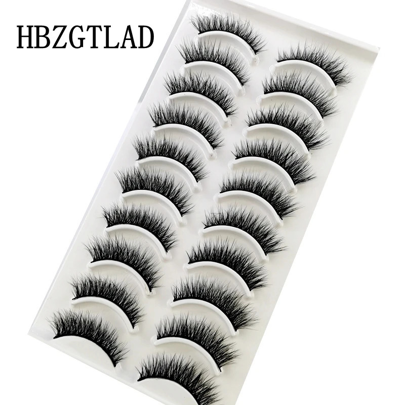 41 Styles 10 pairs natural long 3D mink false eyelashes lashes makeup kit Mink Lashes eye short 250714