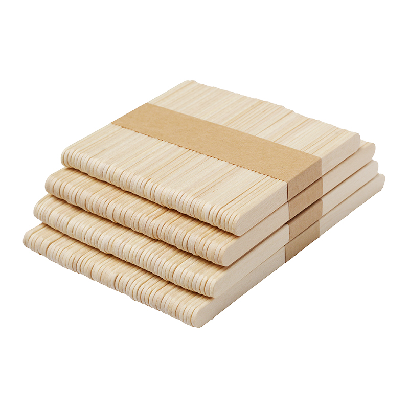 Ice cream sticks Durable Wood Popsicle Sticks: Perfect Toolset for Kids' Activities natural wood