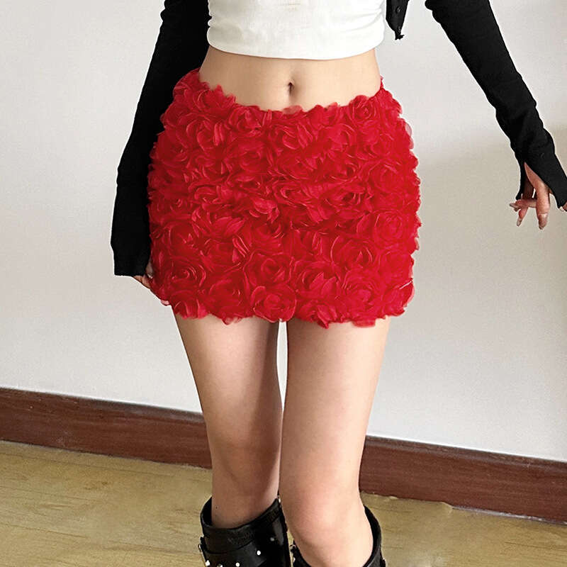 2024 Autumn Winter New Women's Street Fashion Solid Color High Waist Bodycon Skirt a1d