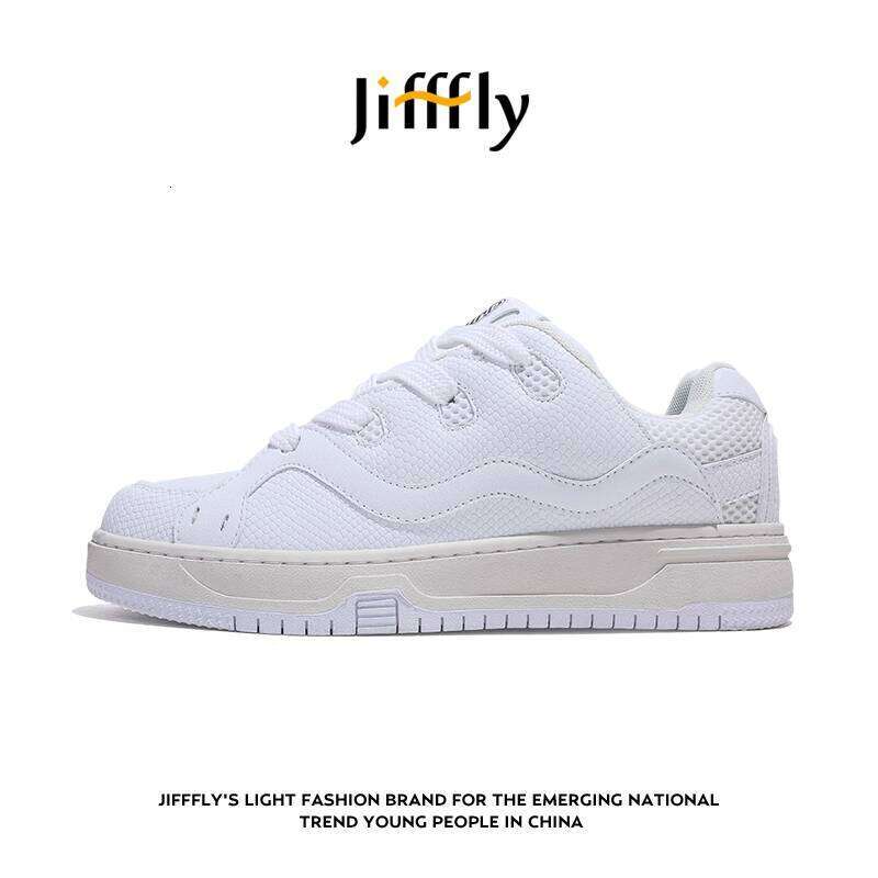 Jifffly Men's Sneakers 2025 Summer New White Ins Niche Fashion Trend Casual Sports Shoes for Women