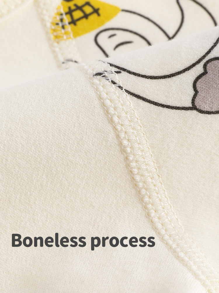 Infant Boy's Cozy Fitted Rompers for Cool Weather Soft Long Sleeve Onesie Jumpers