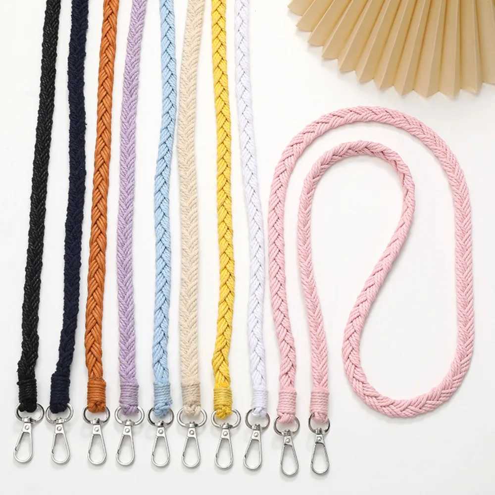Handwoven Braided Strap for Shoulder Crossbody Bag Replacement Bag Accessories Belt Anti Loss Phone Strap Hanging Rope 250715
