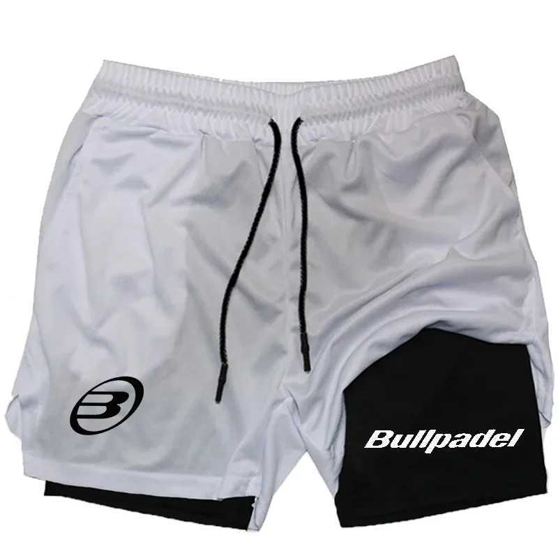 Mens padel sports shorts breathable tennis shorts quick-drying badminton pants outdoor running sportswear summer new W250724