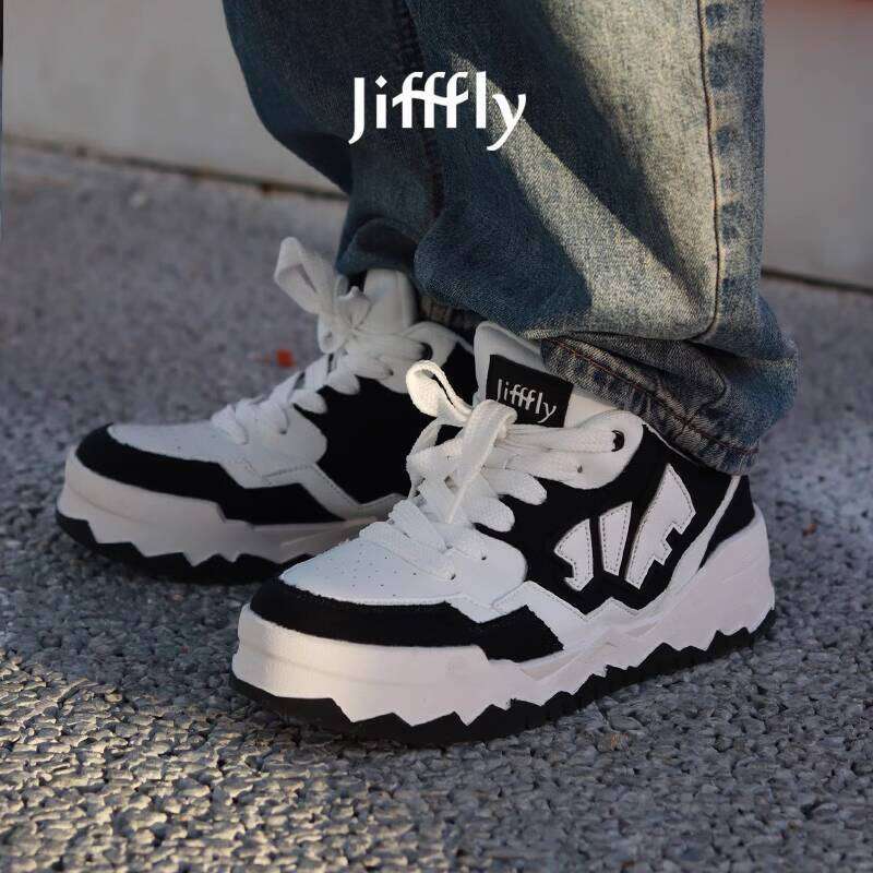 Jifffly Bread Shoes Men sport athleisure 2025 Summer daily outfit New Comfortable Versatile Trendy Thick-Soled Casual Sneakers