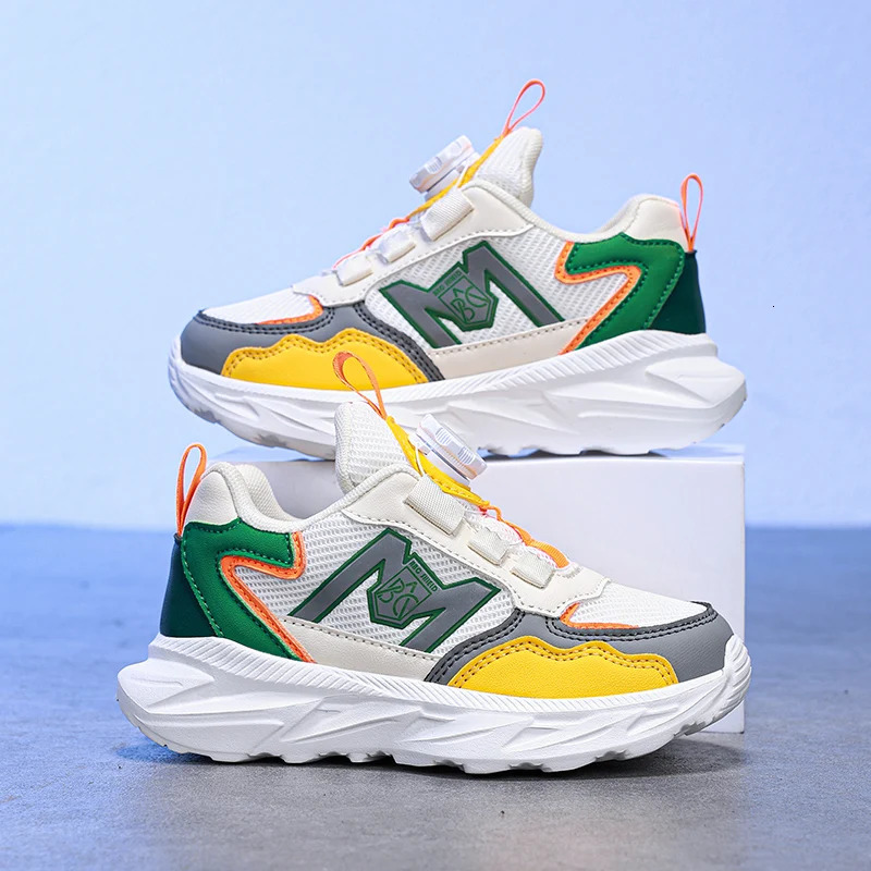 Autumn Childrens Boys Sneakers Cute Print y Girls Sports Shoes Outdoor Nonslip Running Basketball School Kids Casual Shoes 250725