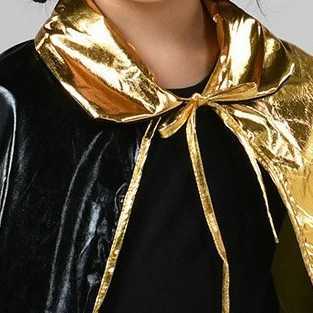 Kids Halloween Unisex Witch Cosplay Cloak + Witch Hat 2 Piece Girl Costumes Festival Performance Little Red Riding Hood Costumes Z250725