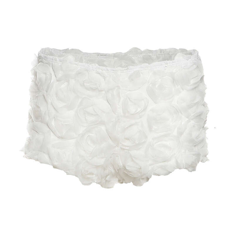 2025 Summer INS Style New Hot Girl Solid Color Slim Fit Versatile Floral Print Shorts for Women 93d