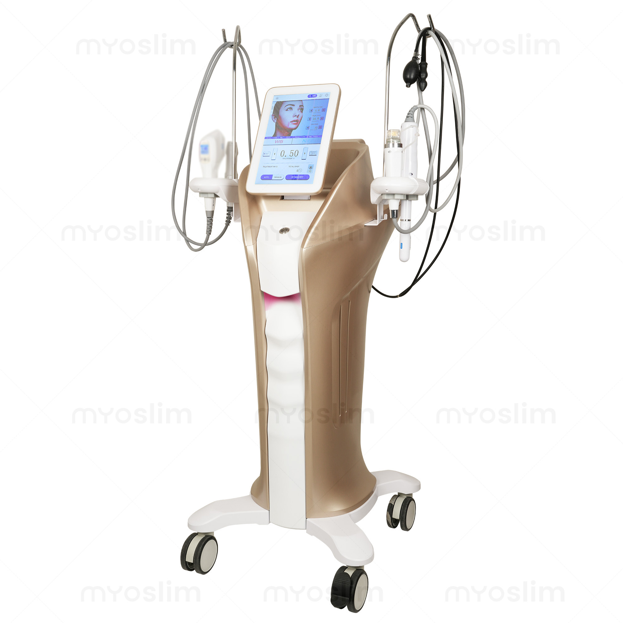 Advanced Hifu Microneedling Intimate Device - 4 Functions - Remove Dark Circles Suitable for Beauty Salons and Spa Clinics