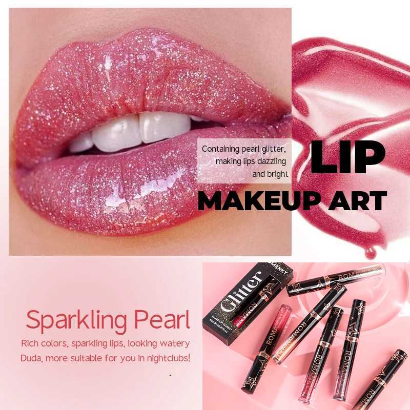 1Pc Lip Gloss Pearlescent particles shimmer Suitable for party stage Valentines Day gift daily wearXJ250724