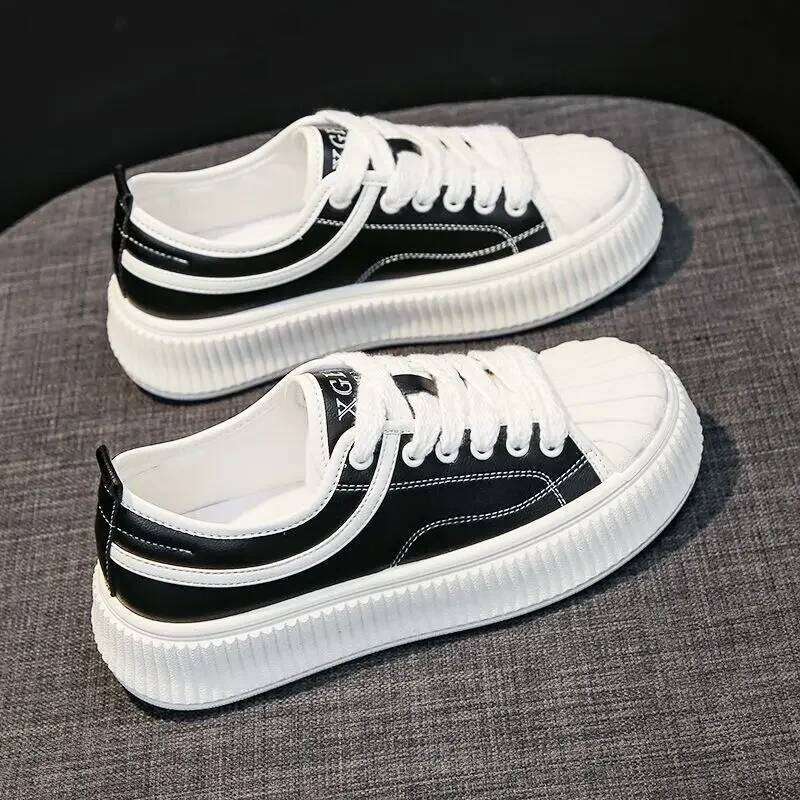 White High on Platform Women's Shoes Designer Vulcanized Shoe New Arrival 2025 39 Comfortable and Elegant Ladies Footwear