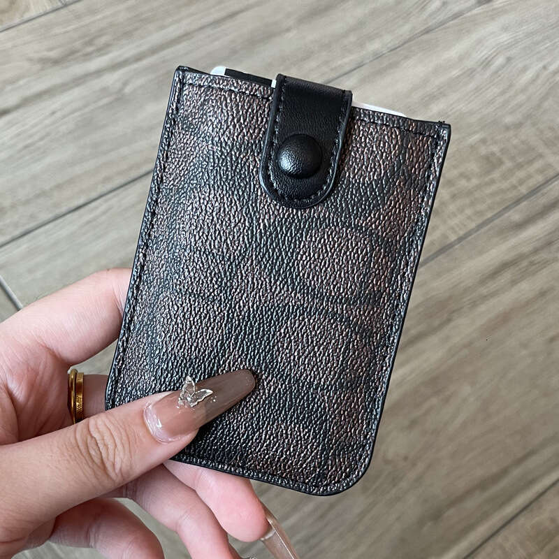 Exquisite New Model, Ins Style, Internet Celebrity, Anti-Demagnetization, Niche High-End Feel, Women's Card Holder