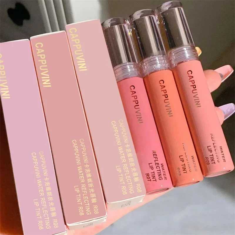 2024 New 6 Color Mirror Dyeing Lip Gloss Moisturizer Liquid Lipstick Waterproof Long Lasting Red Lip Tint Korean Makeup CosmeticXJ250724