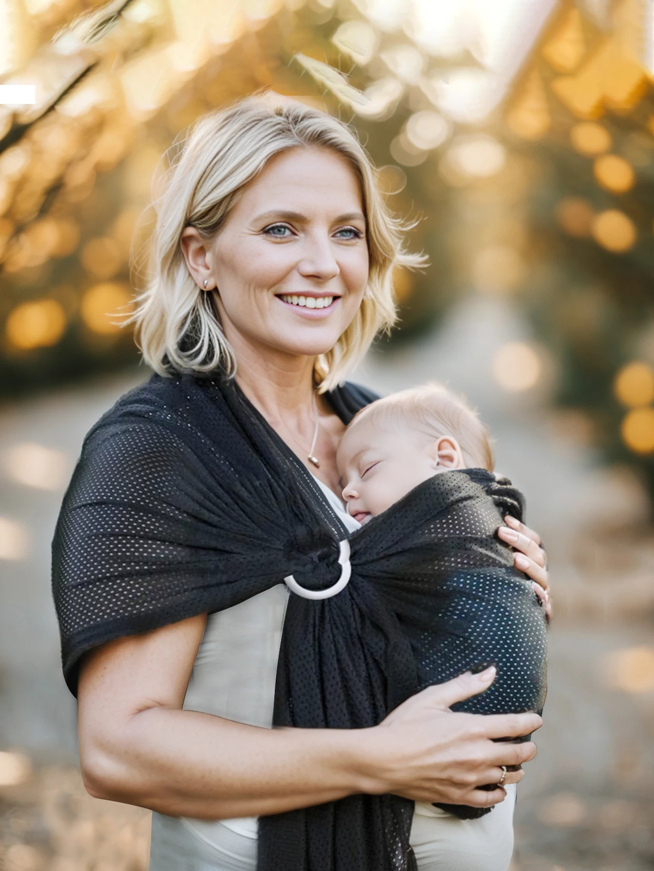 Baby Water Ring Sling | Lightweight Breathable Mesh Wrap for Infants borns Kids and Toddlers 250725