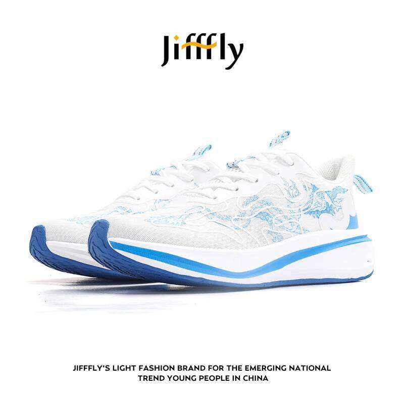 Jifffly Men's Running Shoes Fall/Winter Collection - Mesh Breathable Anti-Slip Cushioned Lightweight Sneakers