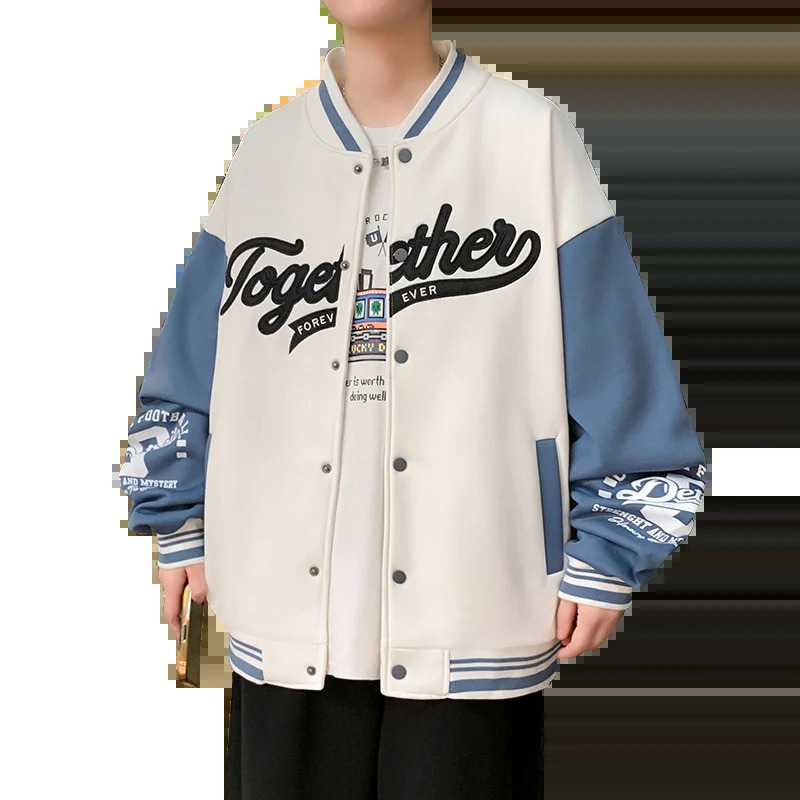 Spring Autumn Men Jacket Korean Style Casual Cargo jacket Coat Solid Color Loose male Outerwear Coats 250717