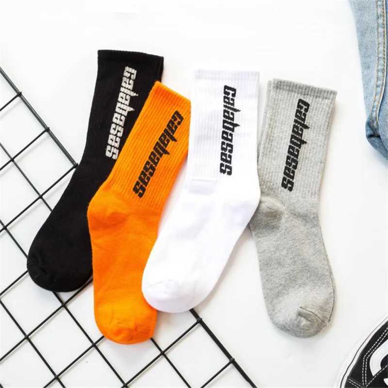 Fashion Men Women Sports SOCKS Chroma Letter Coconut Cotton Sock Basketball Streetwear Harajuku SOCKS X250725