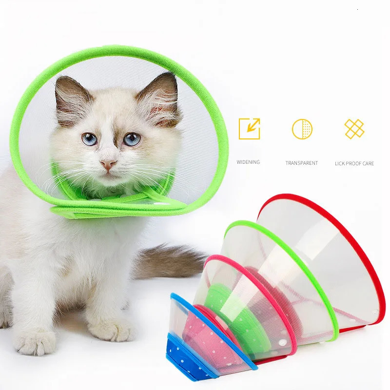 Pet Circle Leader Elizabeth Circle Pet Anti bite Post Protective Cover Cat Neck Ring Pet Beauty 250716