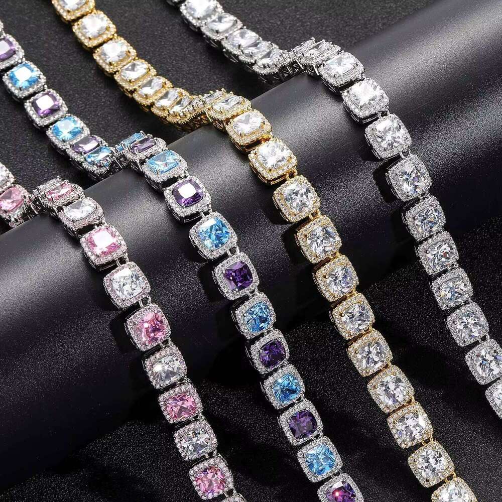 The advanced designer necklace with various color sugar-shaped chains, 10mm in length, custom-made, is an ideal gift that has passed 100% testing.
