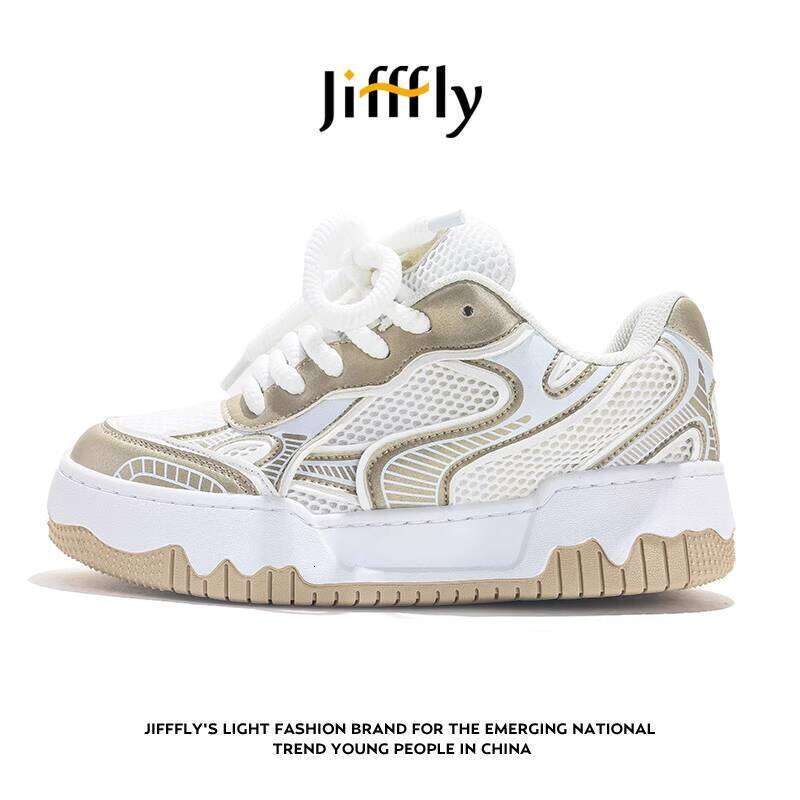 Jifffly Bread Men 2025 New Summer Ins Trend Versatile Korean Fashion Couple Casual Shoes Women designer shoes