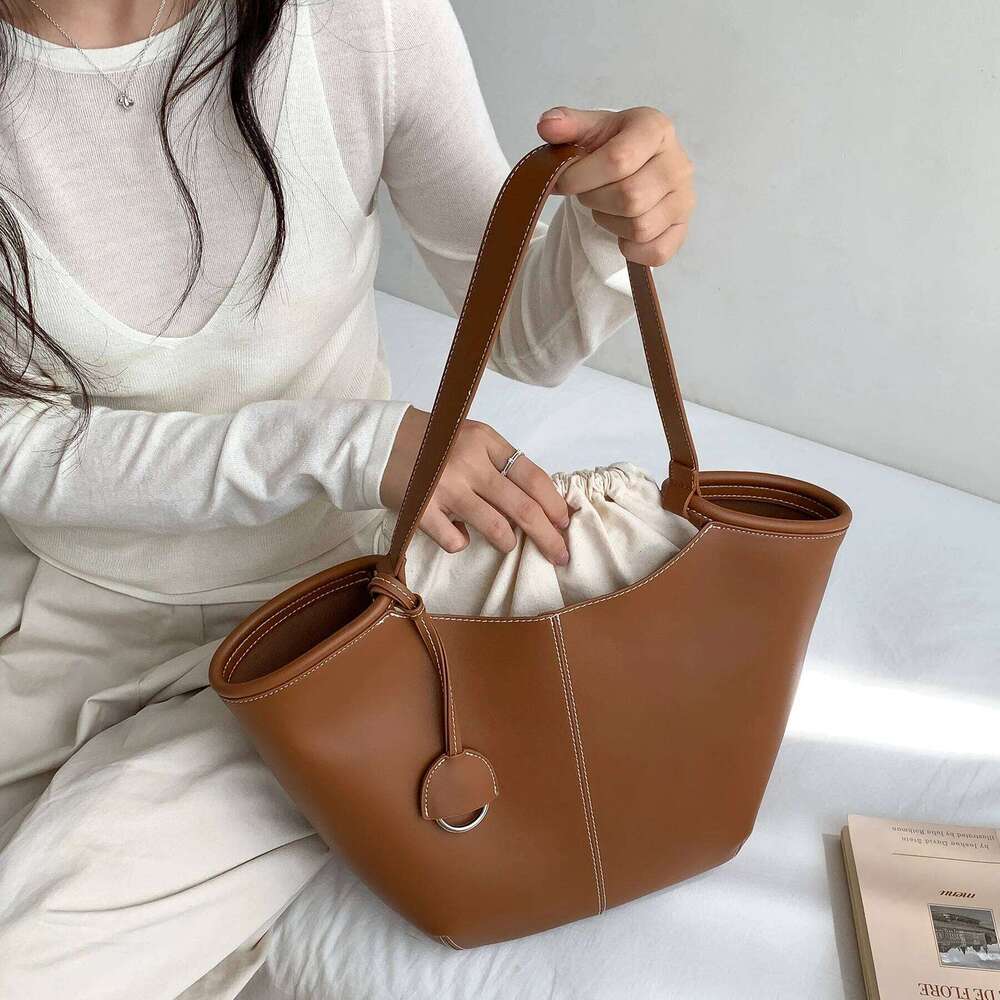 Luxurious designer Fashion Women Handbag Large Capacity Portable Shopping Shoulder PU Leather Ladies Commuter Underarm Totes Bag bolsa